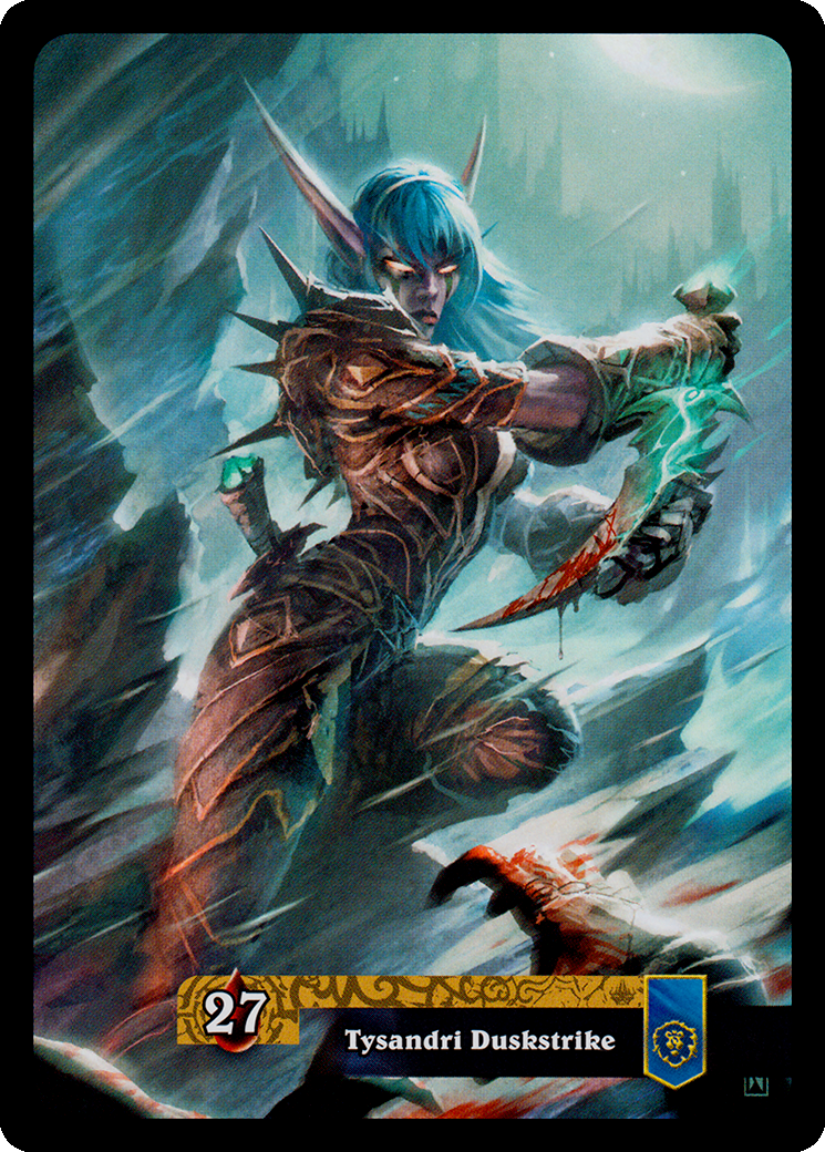Tysandri Duskstrike 背面